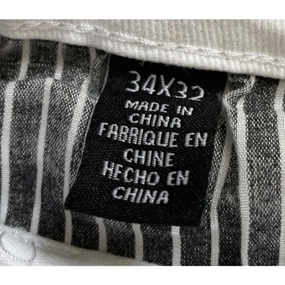 Kenneth Cole Reaction Womens White Pockets Denim Skinny Jeans Size 34x32 - Picture 6 of 6